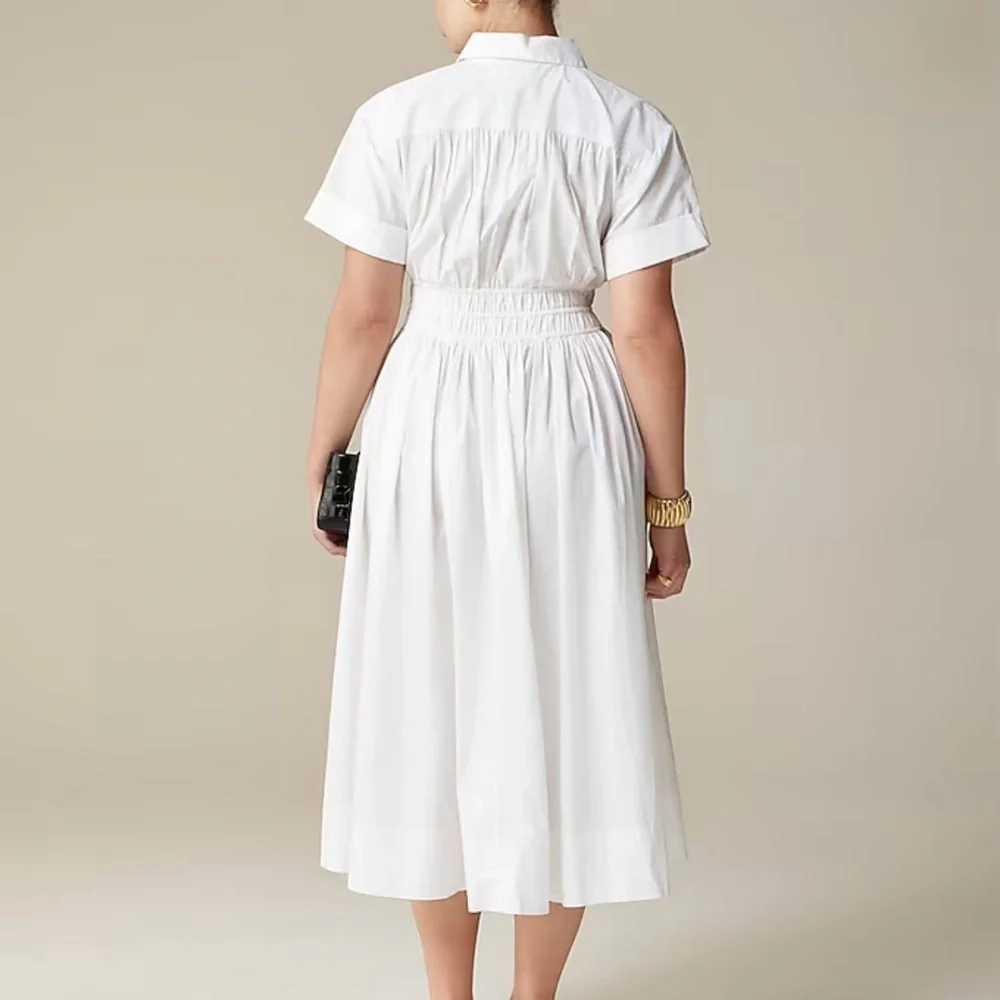 Elena shirtdress in cotton poplin